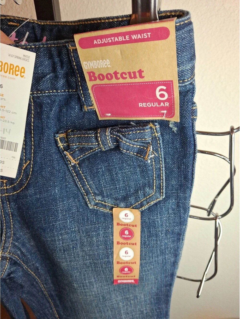 Gymboree Boot Cut Pants Kids Size 6 Regular NWT